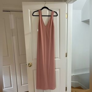 BLUSH BRIDESMAID DRESS NEVER WORN (Fame and Partners)